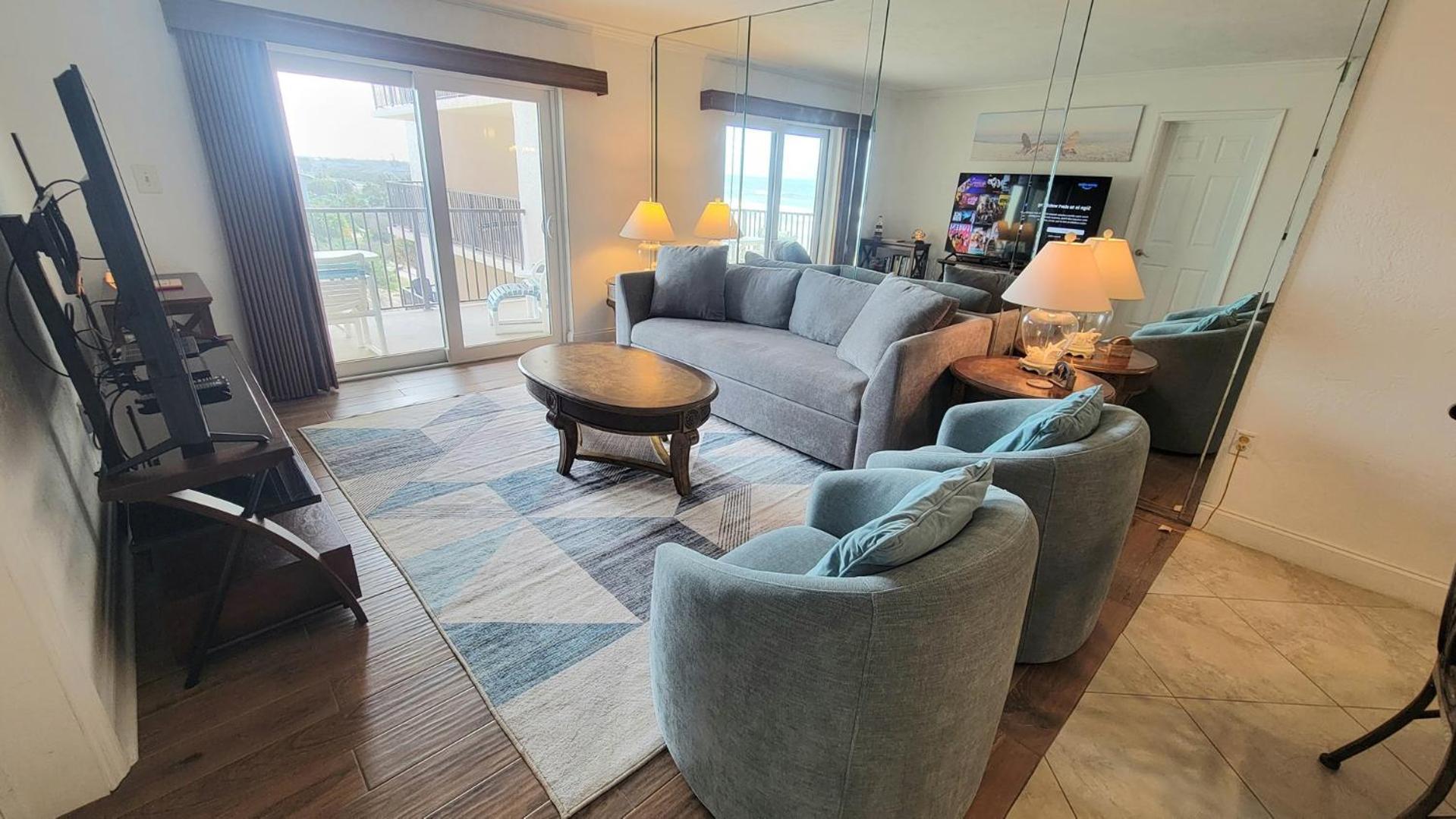 404 - Beautiful 2/2 Ocean View Lägenhet New Smyrna Beach Exteriör bild