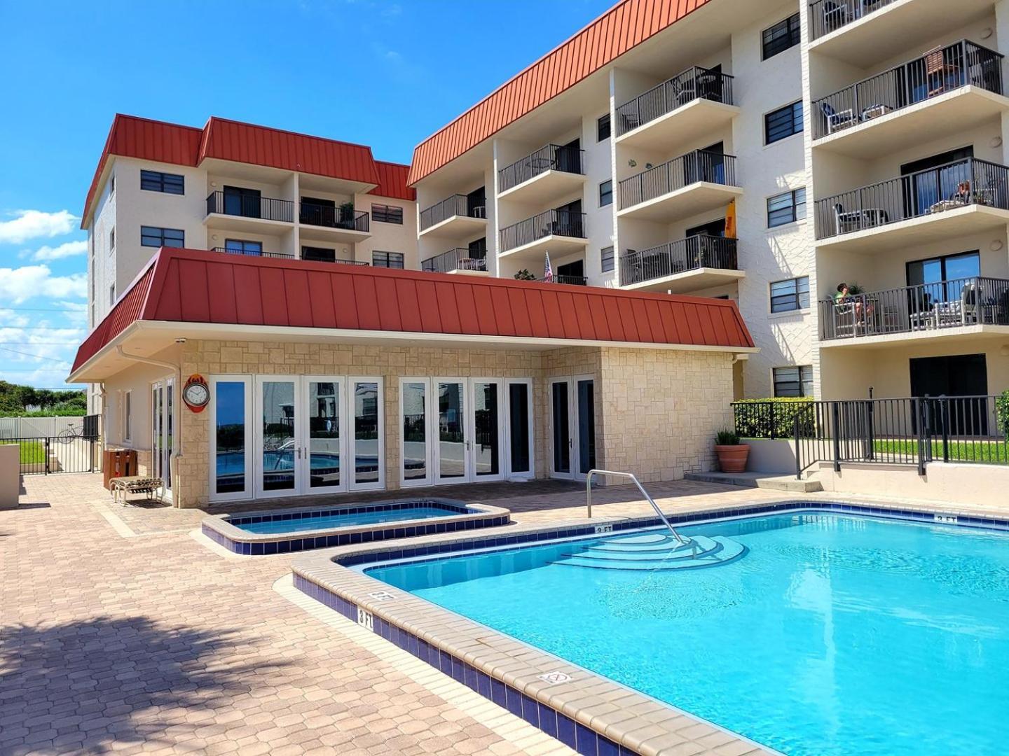 404 - Beautiful 2/2 Ocean View Lägenhet New Smyrna Beach Exteriör bild