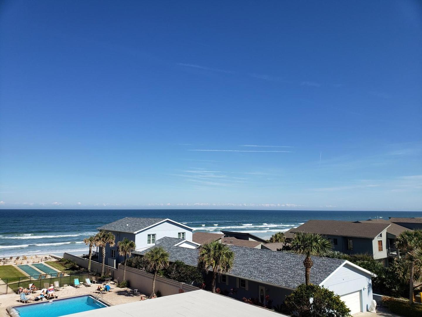 404 - Beautiful 2/2 Ocean View Lägenhet New Smyrna Beach Exteriör bild