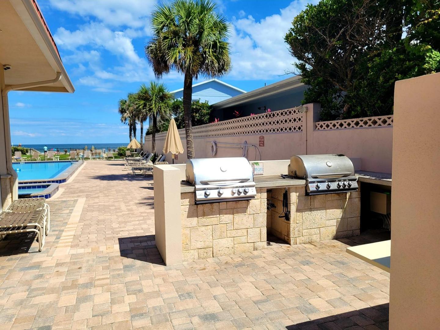 404 - Beautiful 2/2 Ocean View Lägenhet New Smyrna Beach Exteriör bild