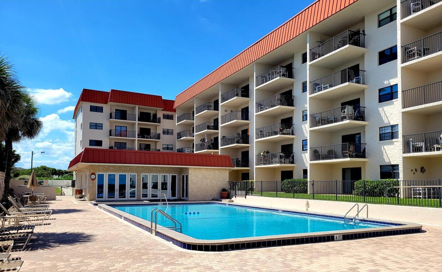 404 - Beautiful 2/2 Ocean View Lägenhet New Smyrna Beach Exteriör bild
